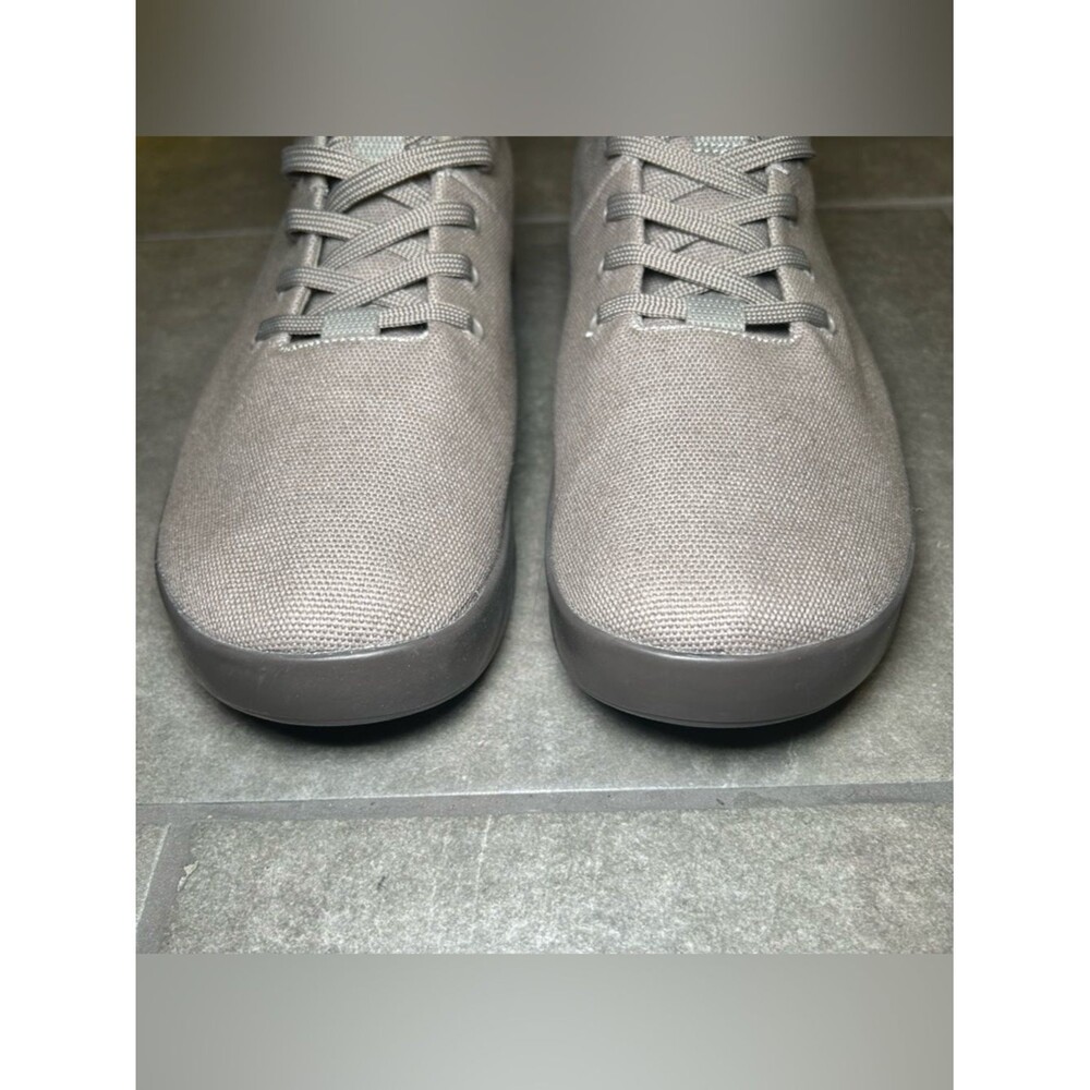NOBULL Neutral Mid Canvas Trainers Lace Up Athletic Sneakers Men’s Shoe Size 11 - Picture 4 of 10